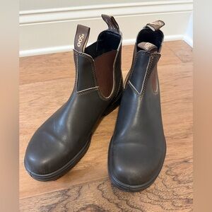 Blundstone 500 Men’s Dark Brown Chelsea Boots Slip On Size 9.5